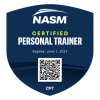 NASM Certified Personal Trainer Badge
